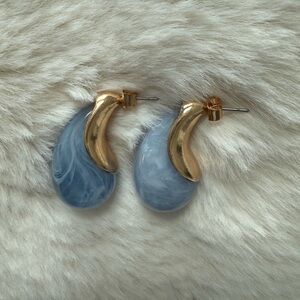 Brand New Blue Drop Earrings